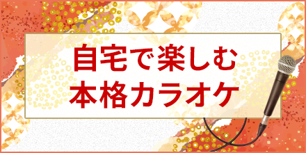 自宅で楽しむ本格カラオケ