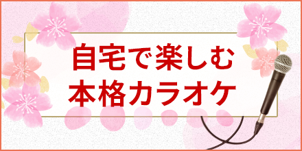 自宅で楽しむ本格カラオケ